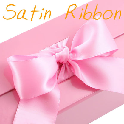 Large Pink Gift Box with Lid for Presents 13x9.7x3.4 Inches