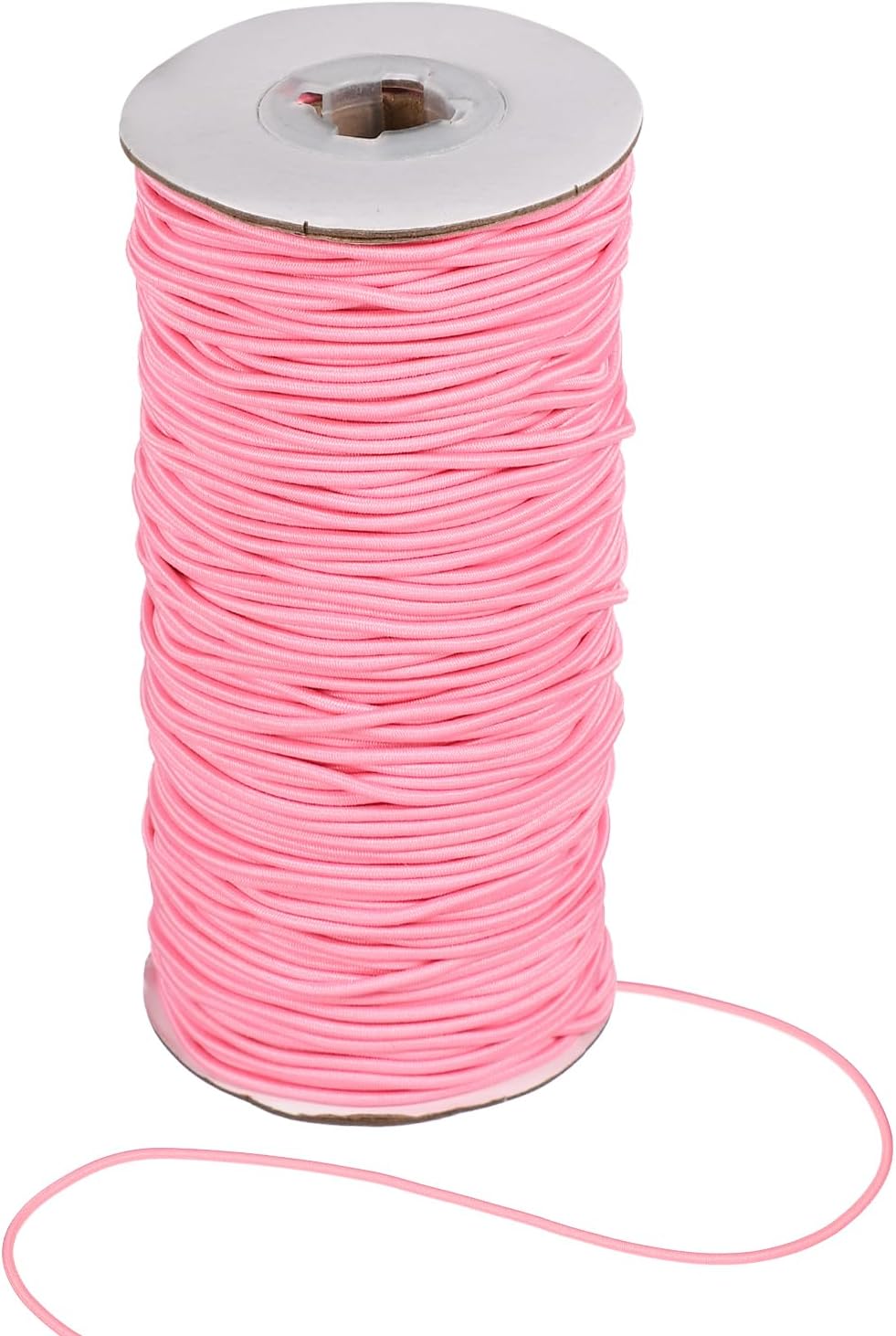 Stretchy String for Bracelets, Elastic Crystal Thread Stretch Elastic Beading Cord 2mm & Peach Pink-Fitting for(Bracelets/Sewing/Beading/Necklace/Jewelry Making/Crafts DIY)