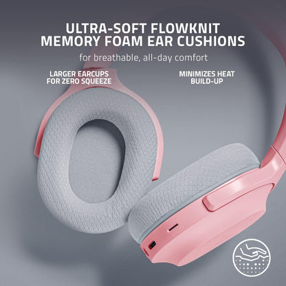 Barracuda Wireless Gaming & Mobile Headset, 2.4GHz + Bluetooth, Pink