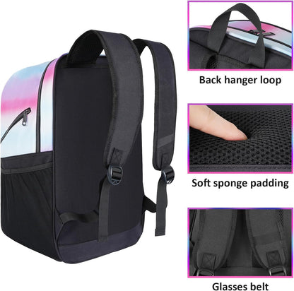 Large Basketball Backpack Bag with Shoe Compartment, Ball Holder