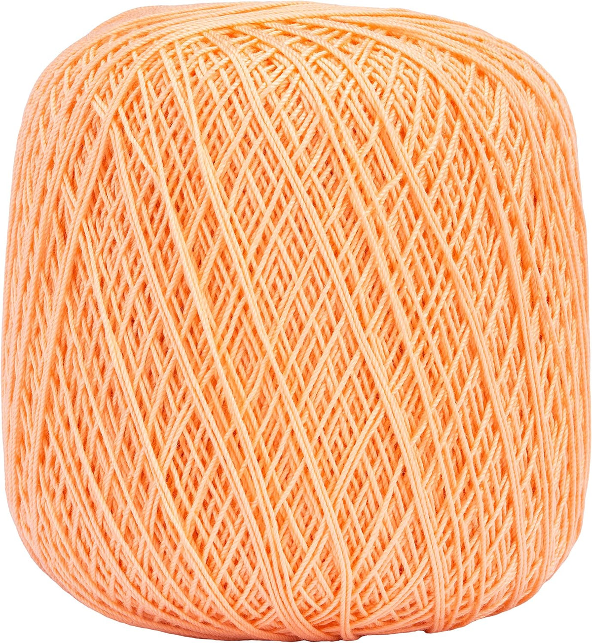 Coats Crochet Aunt Lydia's Crochet, Cotton Classic Size 10, Light Peach