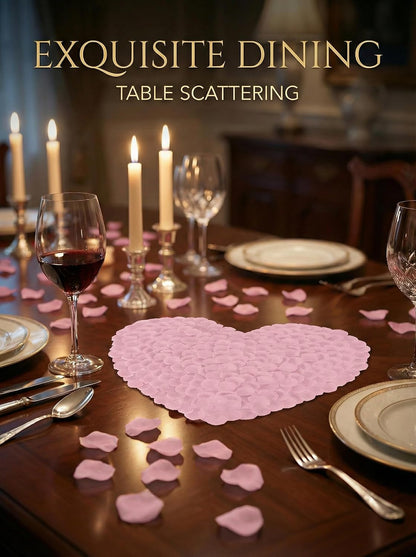 1000 PCS Artificial Fake Rose Petals(Pale Pink)