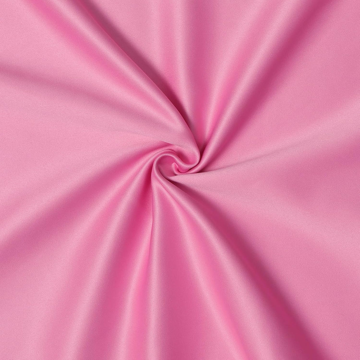 4 Pack Silky Satin Throw Pillow Covers 18x18 Inch Dark Pink