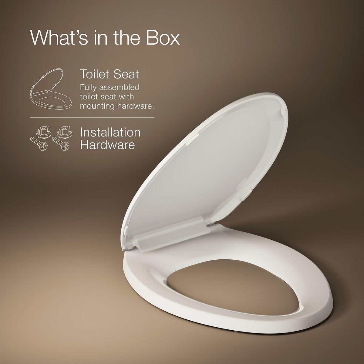 Lustra toilet seat K-4652-55, Innocent Blush
