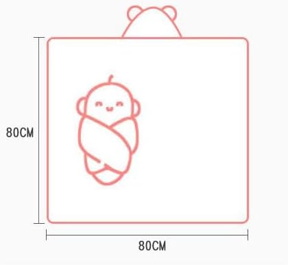 Hooded Baby Towel - Premium Soft Bath Towel for Baby, Newborn,Infant - Ultra Absorbent,Natural Baby Stuff Towel, Soft Coral Velvet Coral Fleece Bath Towel for Boys and Girls(Pink Kitten)