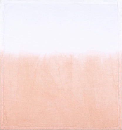 Ombre Cloth Napkins Cotton Linen 85% Cotton 15% Linen Set of 6 Cotton Linen Blend Dinner Napkins Perfect for Parties Dinners Weddings Cocktail Christmas Napkins 18x18 Ombre (Peach).