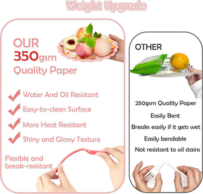 Peach Baby Shower Decorations, A Sweet Little Peach Is on the Way Party Supplies with Backdrop, Balloon Garland, Boxes, Tableware Set for Girls Summer Themed Party
