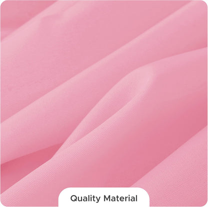 8 Pack Pink Tablecloths 60x102 Inch for 6 Ft Rectangle Tables
