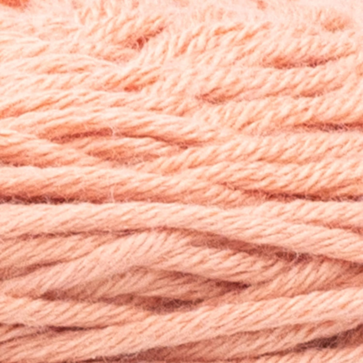Coboo Cotton Blend Crochet Yarn, Peach, Orange, 3 Pack