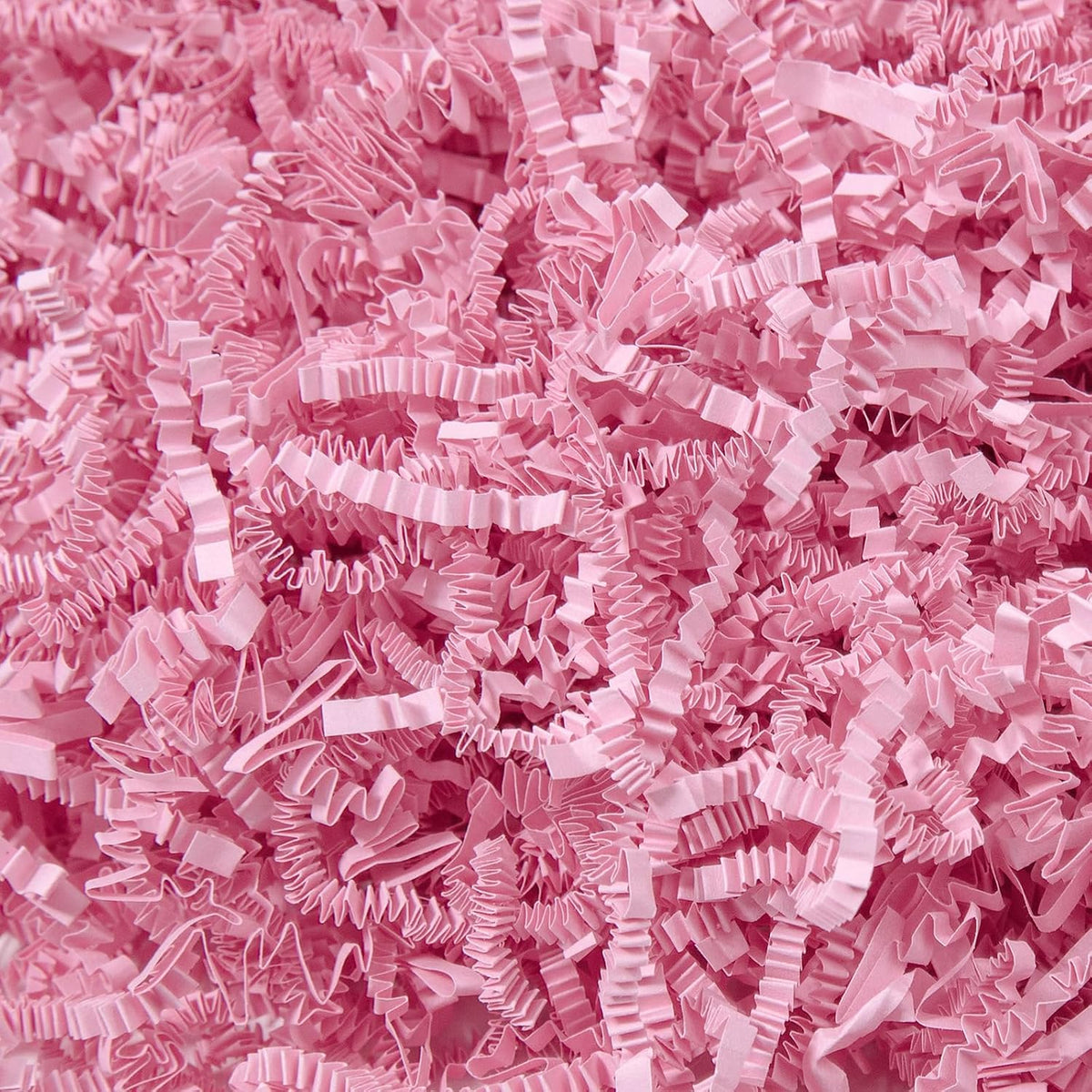 1/2 LB Crinkle Paper Filler Light Pink Shredded Paper for Gift Box