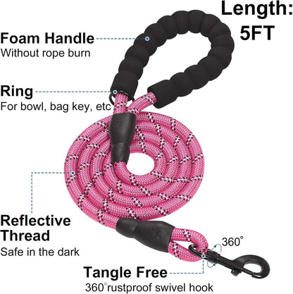 Dog Harness Step-in Breathable Puppy Cat Vest, Medium, Pink Check