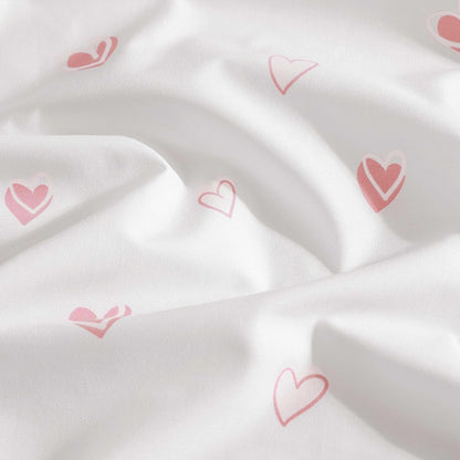Twin Sheet Set with Fitted Sheet & Pillowcases, Cotton