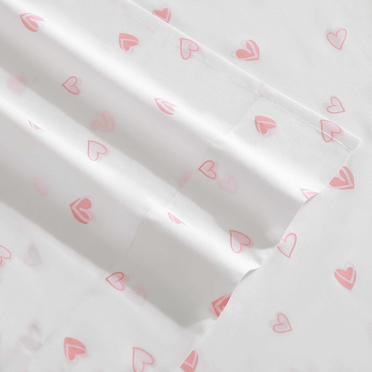 Twin Sheet Set with Fitted Sheet & Pillowcases, Cotton
