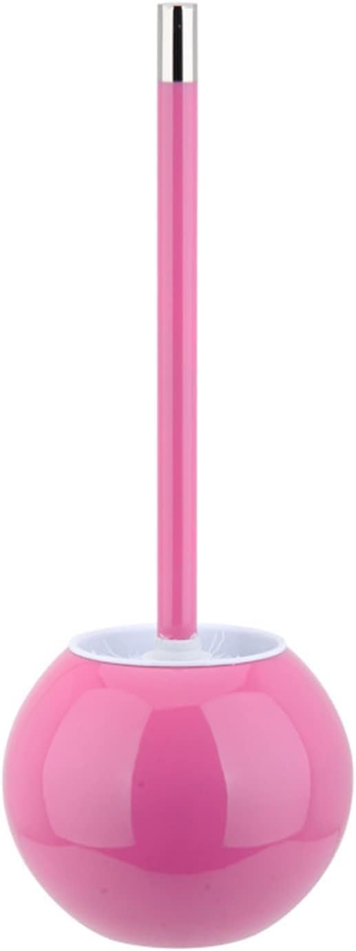 Toilet Brush Set Toilet & Holders Toilet Cleaning Brush Bathroom Accessories for Bathroom Cleaning and Storage Plunger(Pink)