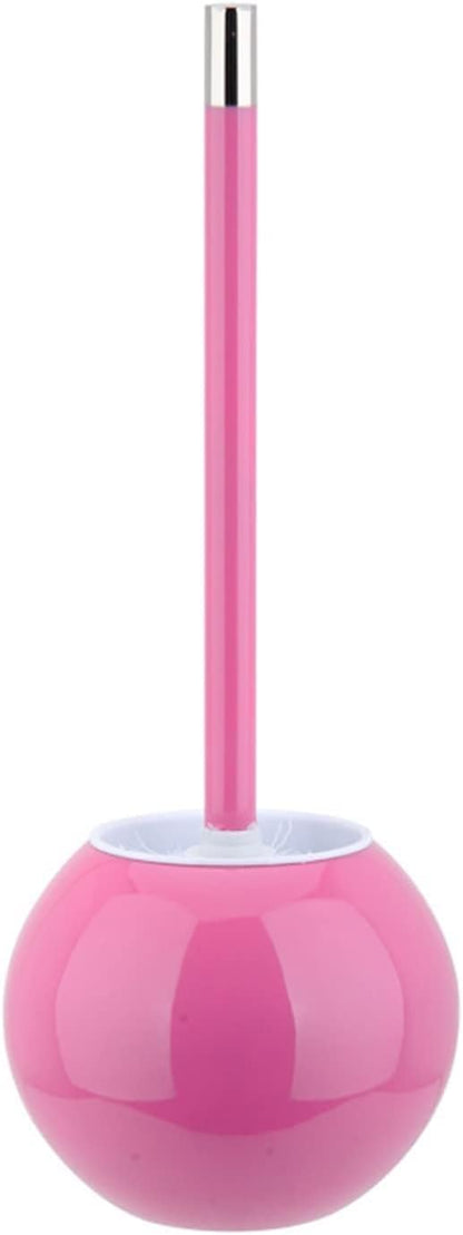 Toilet Brush Set Toilet & Holders Toilet Cleaning Brush Bathroom Accessories for Bathroom Cleaning and Storage Plunger(Pink)