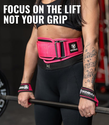 Lifting Wrist Straps for Weightlifting (1 Pair) – Padded Lifting Straps for Deadlifts, Powerlifting, Strength Training & Bodybuilding – Gym Straps for Men & Women