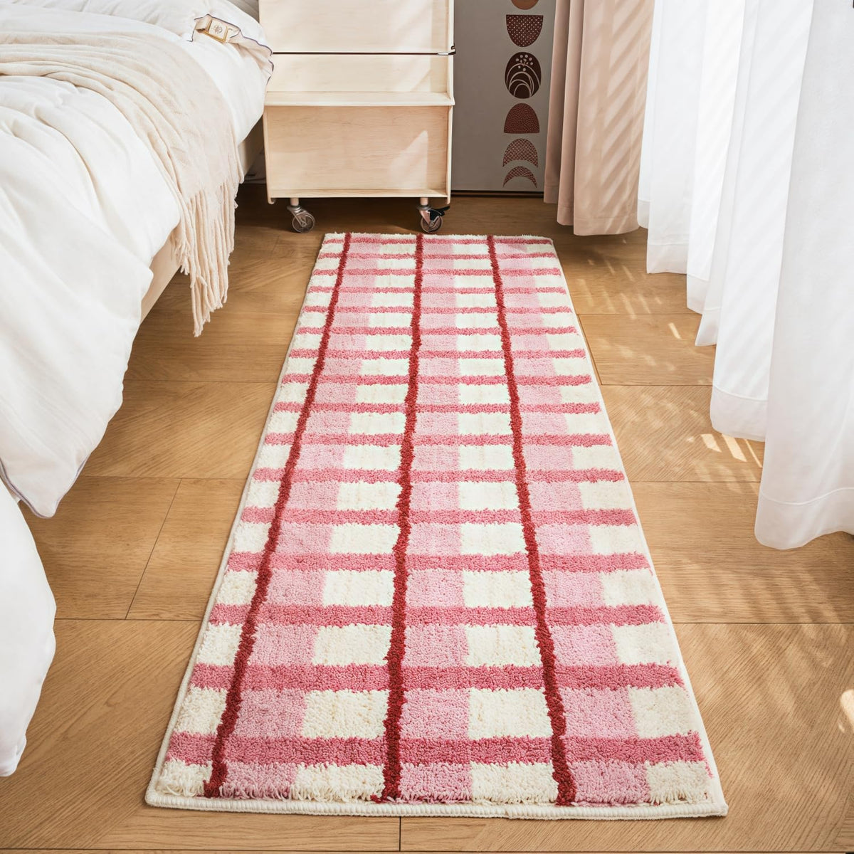 GIB Bathroom Runner Rug 63"x20", Soft Absorbent Long Bath Mat for Bathroom