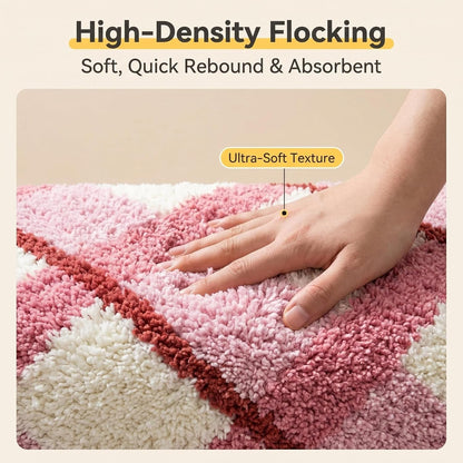 GIB Bathroom Runner Rug 63"x20", Soft Absorbent Long Bath Mat for Bathroom
