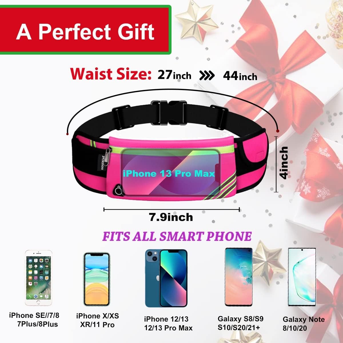 Women Fanny Pack Running Belt,Belt Bag Phone Holder