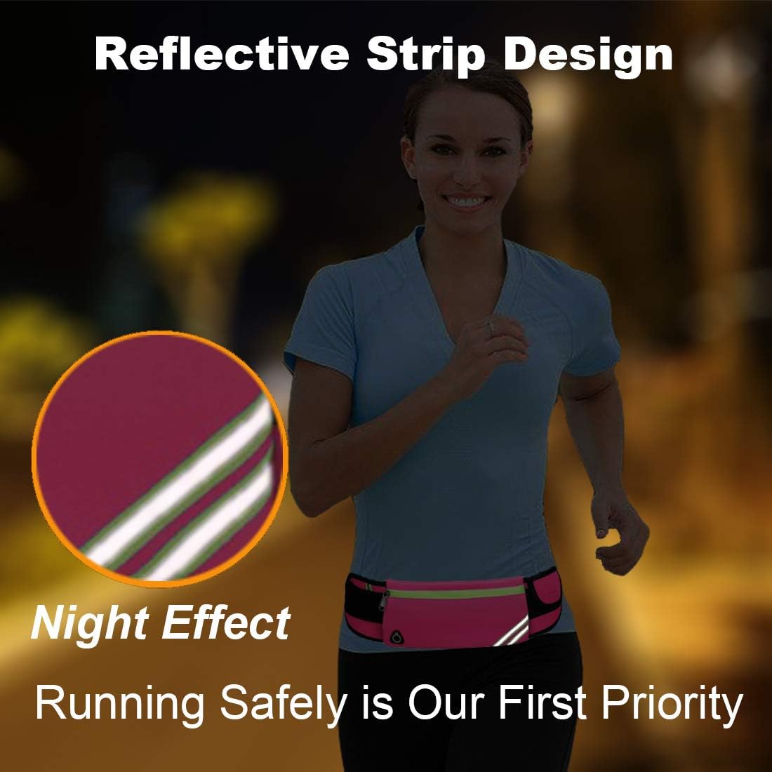 Women Fanny Pack Running Belt,Belt Bag Phone Holder