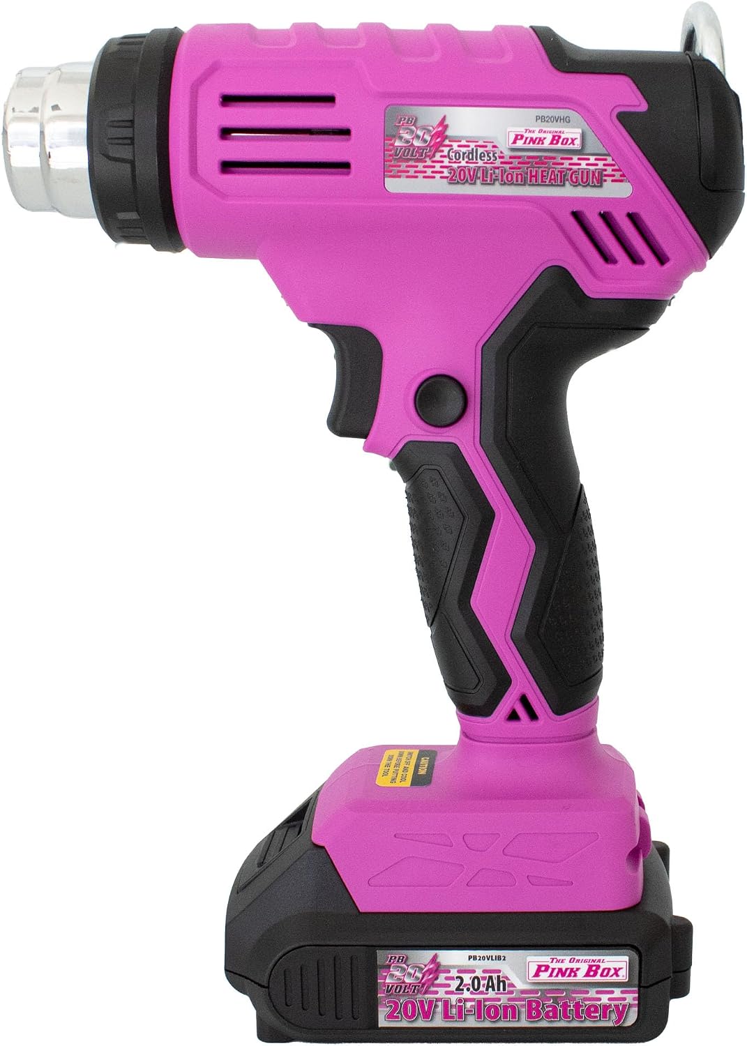 20V Cordless Heat Gun | 2-Temp Settings up to 1022 °F, 2.0Ah Lithium-Ion Battery & Charger Included