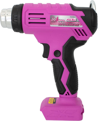 20V Cordless Heat Gun | 2-Temp Settings up to 1022 °F, 2.0Ah Lithium-Ion Battery & Charger Included