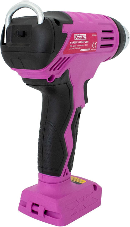 20V Cordless Heat Gun | 2-Temp Settings up to 1022 °F, 2.0Ah Lithium-Ion Battery & Charger Included