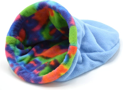 Oxbow Enriched Life Cozy Cave, Large, Guinea Pig Hideout, Bunny Hideaway, Rabbit Bed, Polar Fleece Small Animal Hideout for Guinea Pig Cage, Bunny Enrichment, Rat & Chinchilla Habitat Accessory