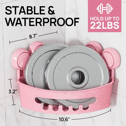 Corner Shower Caddy Suction Cup, Shower Shelves Suction Cup