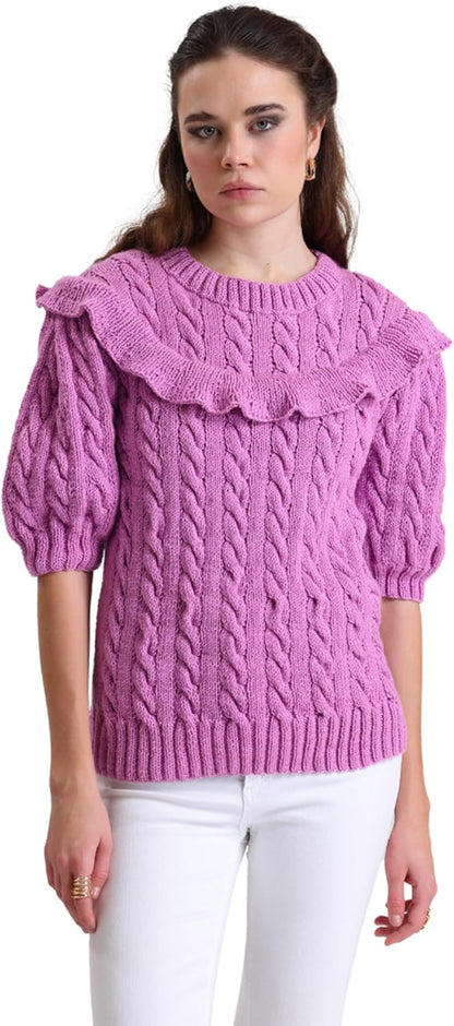 DailyKnit-DK Anti-Pilling Acrylic Yarn, Baby DK Weight 3, Baby Pink