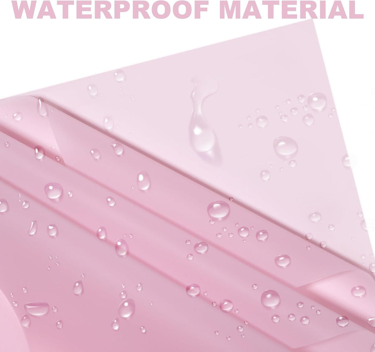 20 Sheets Flower Bouquet Wrapping Paper Pure Pink
