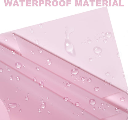 20 Sheets Flower Bouquet Wrapping Paper Pure Pink