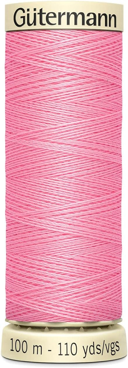 Gutermann Sew-All Thread 110yd, Dawn Pink