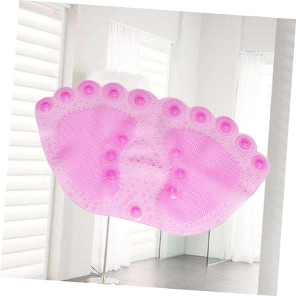 Shower Bath Mat PVC Non Slip Suction Cup Pad for Floor