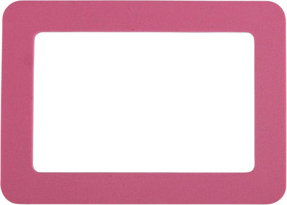 6-Pack Magnetic Photo Frames Pink 4 x 6 Encompases and Holds