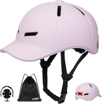 Adult Bike/Scooter Helmet RearLight Safety Certified