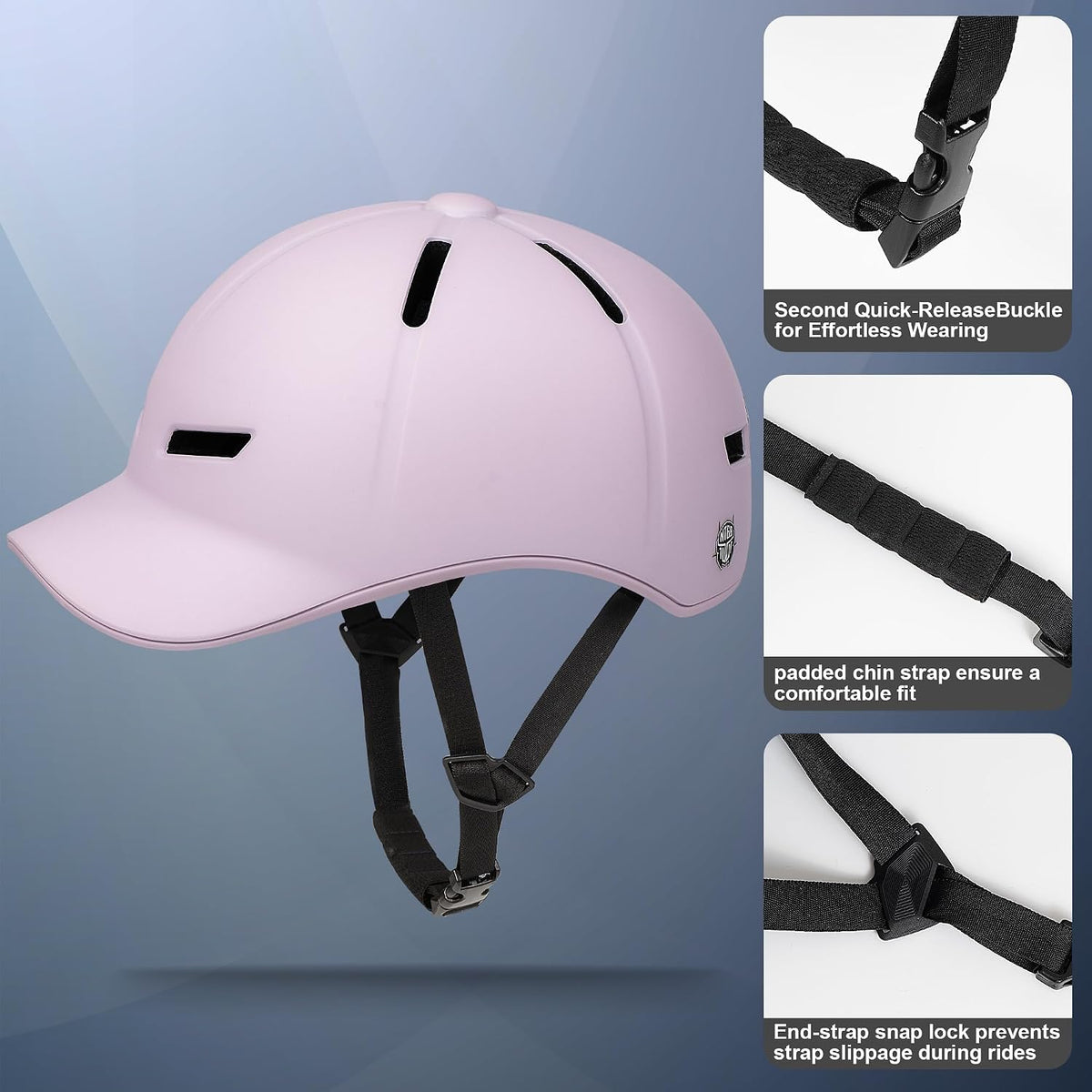 Adult Bike/Scooter Helmet RearLight Safety Certified