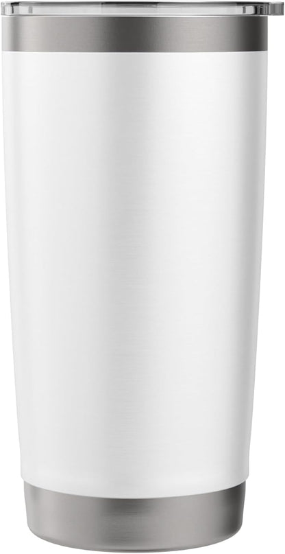 Simple Peach Pattern Art Stainless Steel Insulated Tumbler