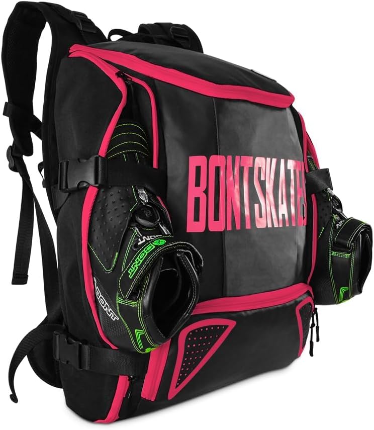 Skates - Multi Sport Skate Backpack Travel Bag - Inline Ice Quad Speed Skating