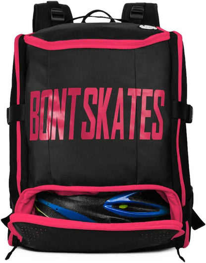 Skates - Multi Sport Skate Backpack Travel Bag - Inline Ice Quad Speed Skating
