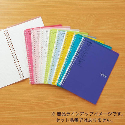 Kokuyo Smart Ring Binder, B5 Light Pink Binder Notebook, Up to 25 Sheets