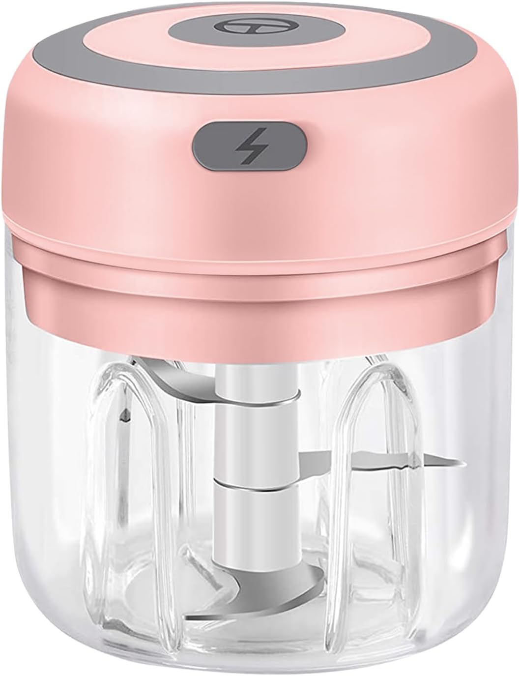 Electric Garlic Mincer, 250ML Small Onion Chopper USB