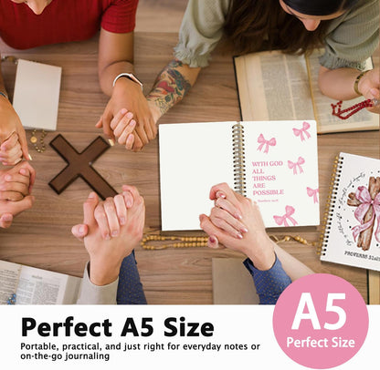 Bible Journal for Women, Christian Prayer Journal Notebook for Women