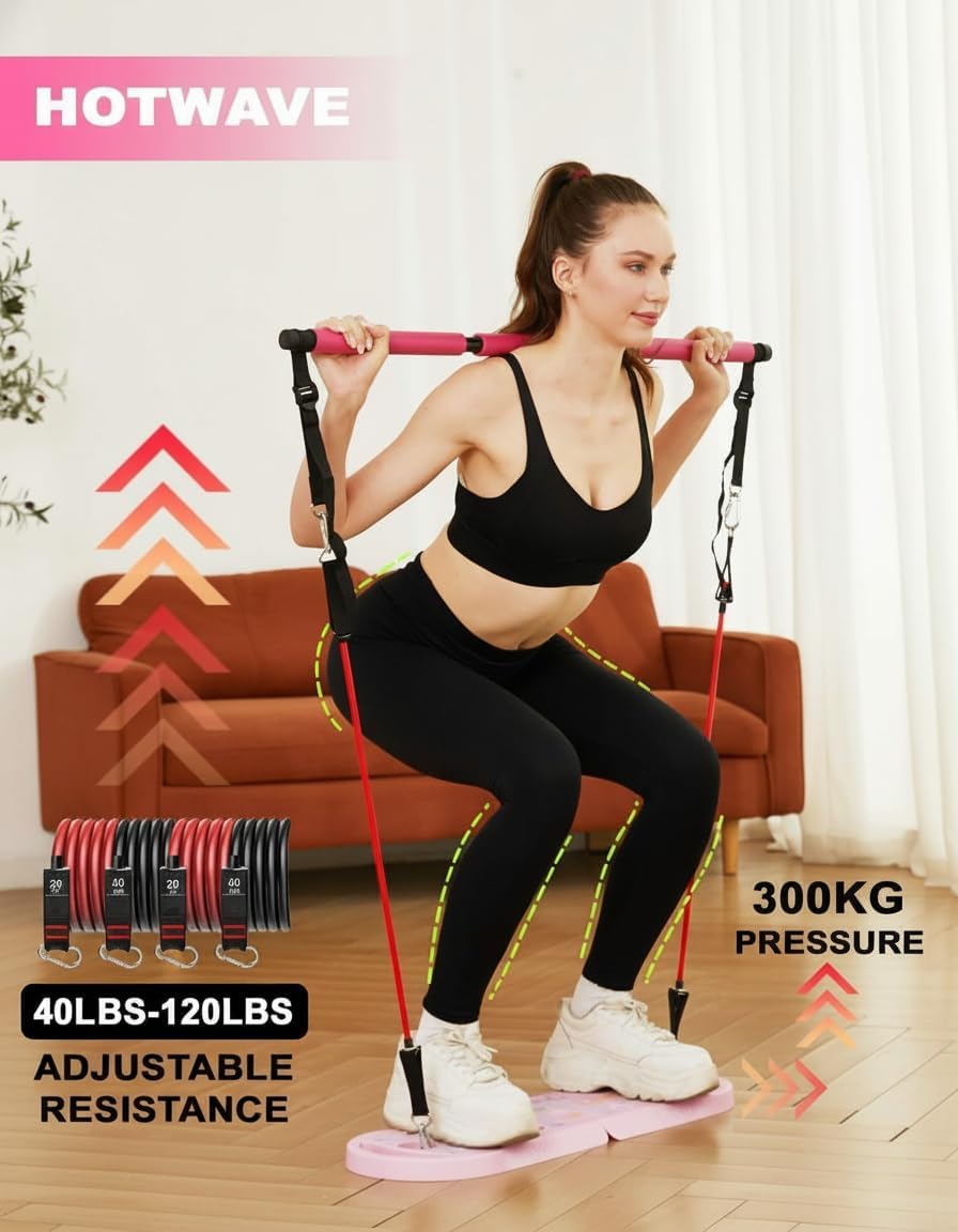 Push Up Board, Portable PushUp Board, Foldable 20 in 1 Push Up Bar