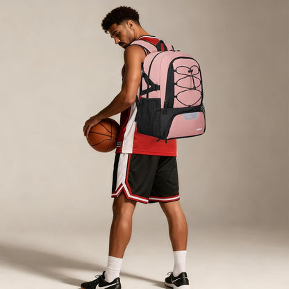 Goloni 40L Basketball Bag,Large Basketball Backpack with Ball Compartment & Shoe Compartment,Backpack for Soccer,Volleyball
