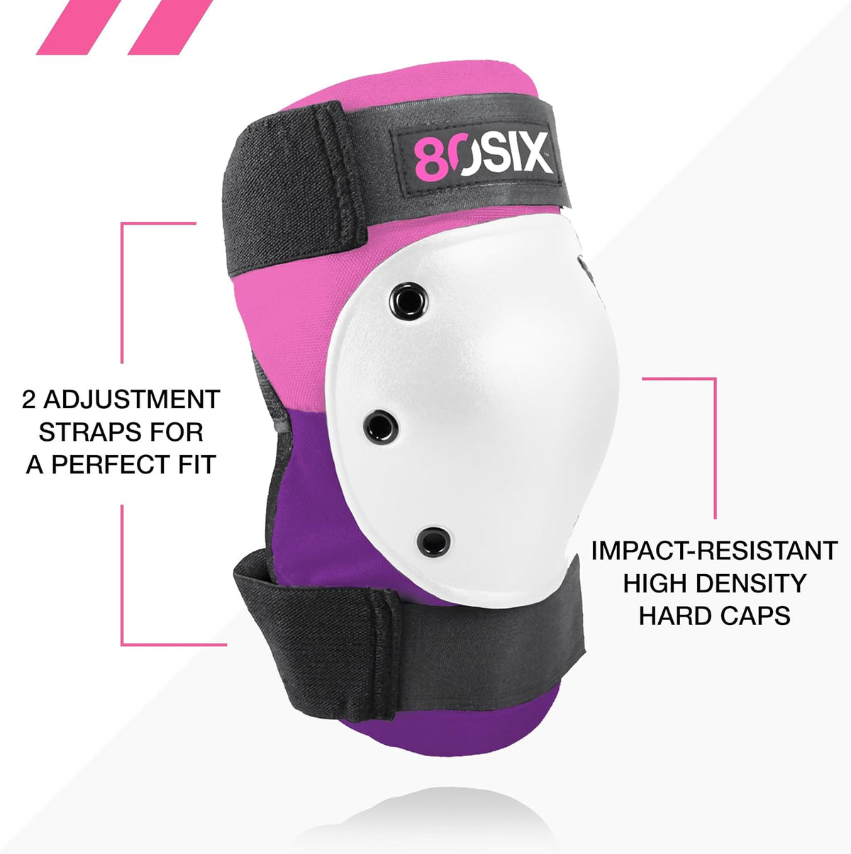 Multi-Sport Pad Set– Protective Gear for Skateboarding, Biking, Roller Skating, and Scooter