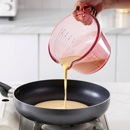 Glass Measuring Cups - Ideal for Cooking and Baking, Purple