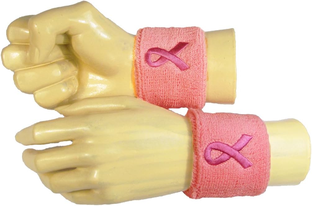 Cotton Terry Athletic Wrist Sweatbands