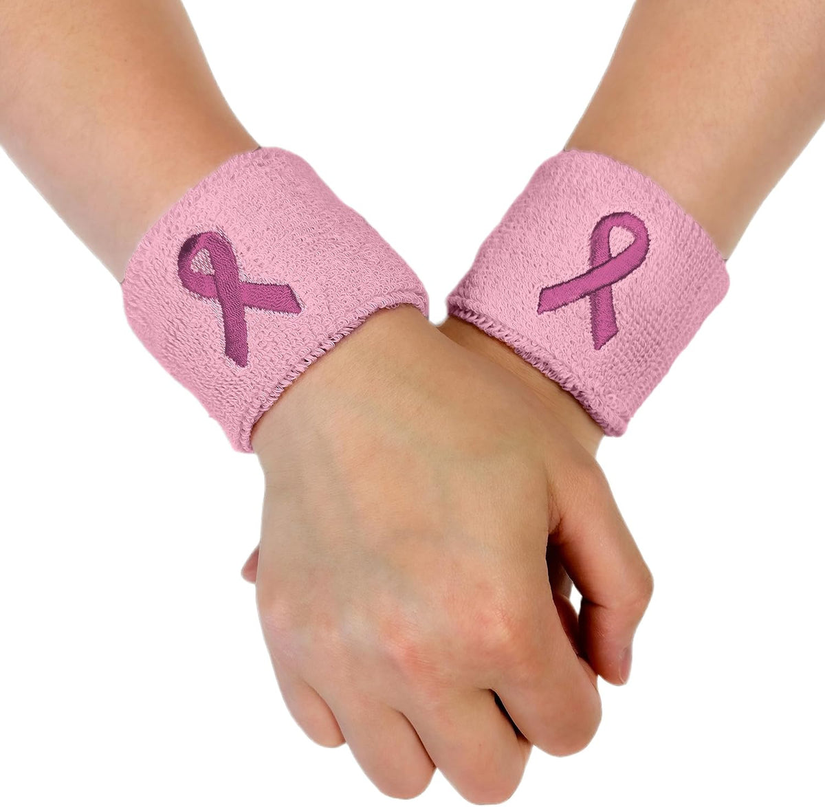 Cotton Terry Athletic Wrist Sweatbands