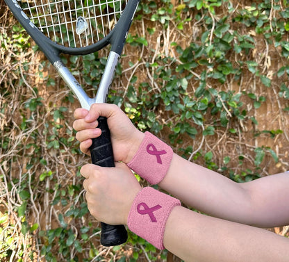 Cotton Terry Athletic Wrist Sweatbands